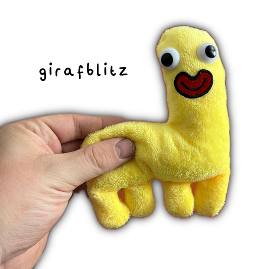 Girafitz Big Eyes Plush yellow