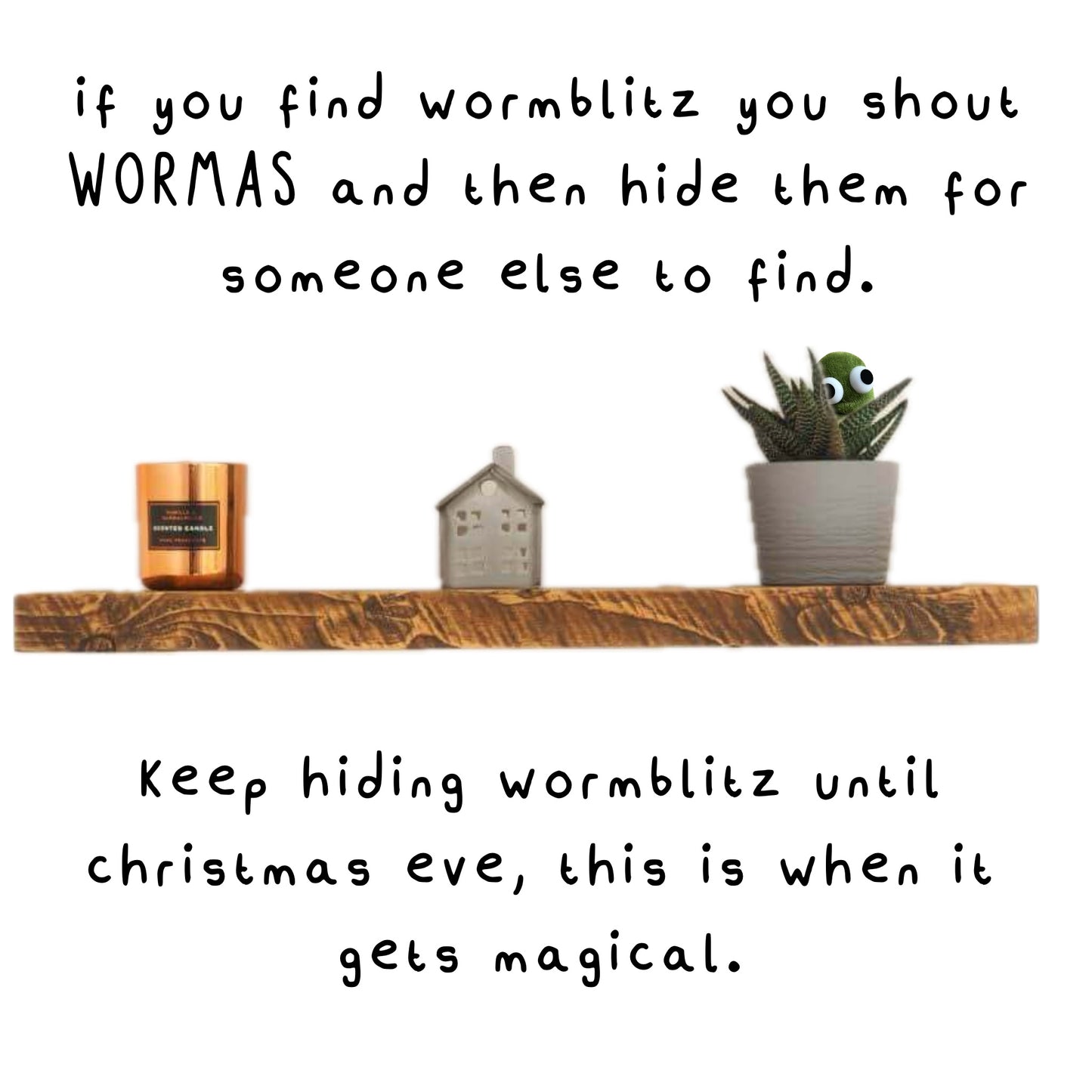 the christmas wormblitz