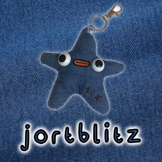 001 - Jortblitz Starblitz Keychain Plushie