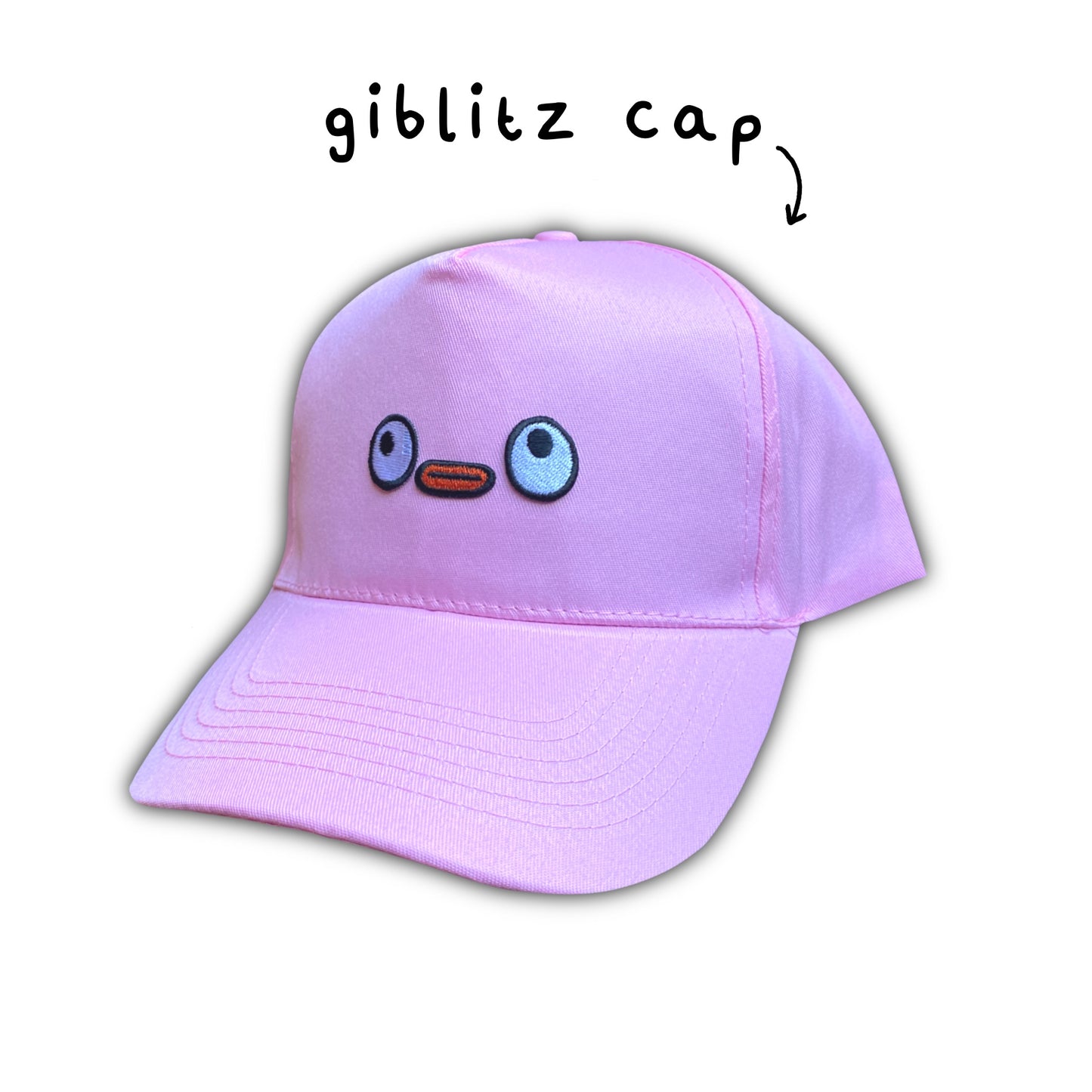 8. pink giblitz cap
